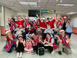 高榮南院聖誕乖乖卡哇伊！錫安堂到護家報佳音 最暖心聖誕動畫