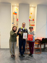 臺南市安平區公所114年度志工聯繫會報暨歲末感恩餐會，感謝服務台志工無私付出