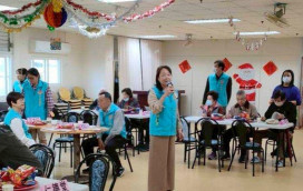 白河榮家住民家屬聯誼座談茶會 感恩照護溫馨互動