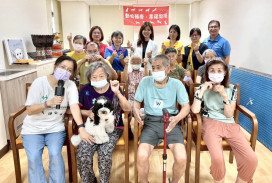 高榮南院×臺南榮家跨域合作失智照護 導入動物輔助療法