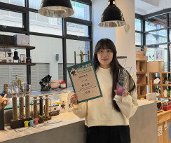 K Cup國際咖啡杯測賽 嘉藥食品系陳筑婷奪金