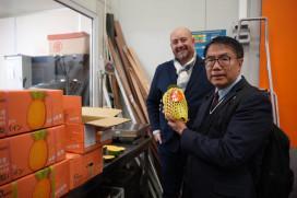 黃偉哲帶貨闖歐洲 台南農產加工品契合消費趨勢 通路商反響熱烈