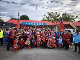 屏東榮服處×信國社區元旦升旗迎新年 凝聚團結力量