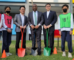 聖露西亞大使首訪崑山國際學校 挺進國際新高峰