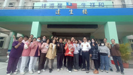 花蓮榮家溫馨歡送服務逾47年主計佐理員鄧玉貞退休