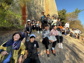 金門高中「地景與環境系列」在羊角古道完成撼動人心土地速寫課