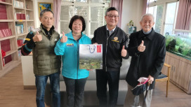 金門榮服處劉信義拜會大同之家 訪視關懷住家榮民