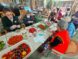 屏東榮家懷舊好滋味-住民採番茄趣