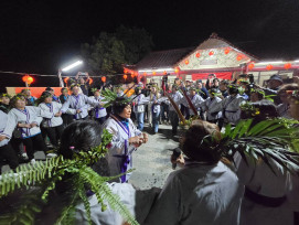 高樹鄉加蚋埔之夜 循古禮敬祖靈傳承馬卡道文化   