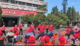 佳里榮家元旦升旗暨有氧健走 迎接嶄新開始