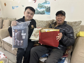 澎湖榮服處寒冬送暖 啟動低溫關懷服務