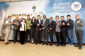 首位外國使節訪崑山國際學校！路易斯大使大秀數學與外交專業 激發IB探究精神