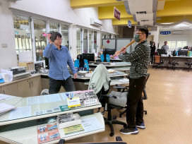 嘉義榮服處防災安全防護演練 強化應變能量守護榮民眷