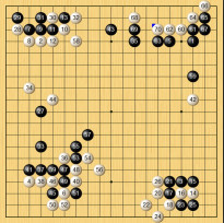 顧此失彼-圍棋棋局欣賞（黑白子/觀戰）