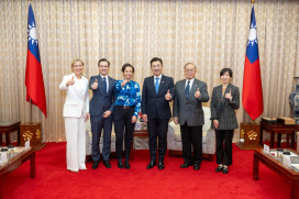 立法院江啟臣副院長接見「加拿大聯邦眾議員」訪團一行5人 江啟臣：感謝加拿大國會長期以來對台支持 期許雙方續拓多元合作深化交流