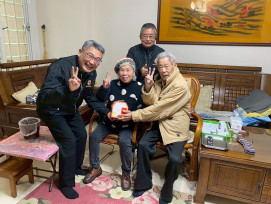 臺南榮服處胡思湘走訪安平 關懷榮民傾聽意見