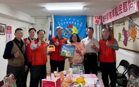 屏東榮服處春節前溫馨拜會金馬戰友協會