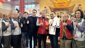 初五迎財神　侯友宜萬里汐止參香祝福民眾福氣到