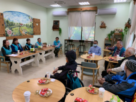 白河榮家房戶長座談 與住民溫馨交流精進服務