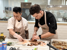 高餐大附中攜手奧利塔學院！教師化身油品品評師守護食安前線