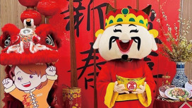 初一至初六天天抽好運-大葉高島屋春節連假萬元購物金轉蛋帶回家