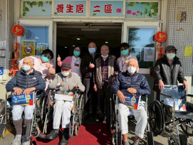 春節傳愛與陪伴不孤單！宜蘭榮服處寒冬送暖關懷榮民長輩