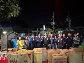 加強重要節日安全維護工作 各界首長蒞新化警慰問