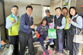 郵政即社區、服務即關懷　桃園郵局關懷偏鄉獨居老人傳愛送暖