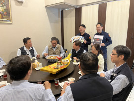 南警分局長走訪尾牙熱點 宣導守護市民平安