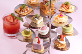 高雄萬豪酒店莓好時光！草莓季甜點、午茶粉嫩登場