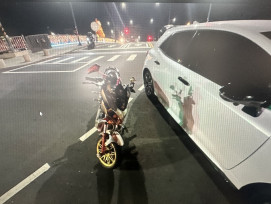 岡山區移工微電車肇事！酒駕超標遭警方移送 