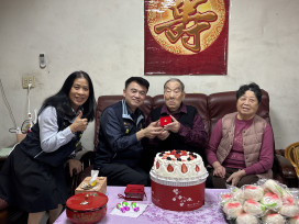 菊島王爺爺幸福滿堂 澎湖榮服處歡度百歲壽誕