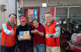 屏東榮服處春節送暖 劉曉明慰問住院榮民傳遞溫情