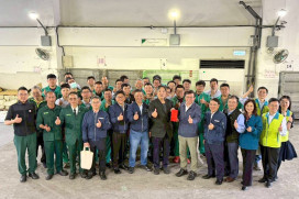 感謝堅守崗位x圓滿達成任務　中華郵政董事長慰勉桃園郵局快捷股同仁