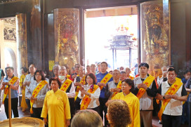 天公生祈安祝壽 玉皇宮攜手嘉義榮服處共築溫暖社會