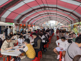 台灣好行、遊北埔趣　竹縣府推出集章遊北埔老街吸引逾百民眾參加