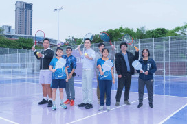 星空紫網球暨匹克球場引全台球友朝聖　鄭朝方市長打造竹北專屬運動美學