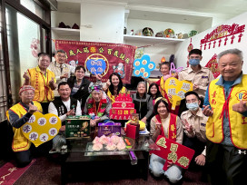 百歲榮民張世柱爺爺紀壽 臺南榮服處溫馨賀壽致意