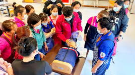 金門消攜手社會處強化第一線應變能力×長照機構急救韌性