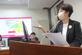 立委陳亭妃立院質詢：爭取 15 億預算加速台南防災，力推電纜地下化與台糖轉型