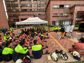 提升複合災害應變能力　竹市消防局百人實地演訓守護高科技城市韌性