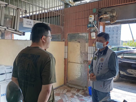 南市軍人服務站慰問住院士官