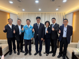 陳福海拜會陸委會爭取小三通航班×陸客來金旅遊配套