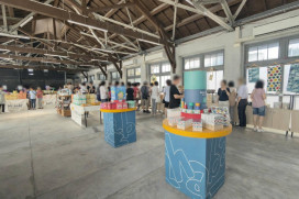 hahababy快閃進駐西市場香蕉倉庫！南市啟動古蹟二樓招商