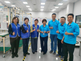 退輔會拜訪松2企業 推廣產學產訓合作促進退除役官兵就業