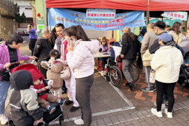 福馬迎春尞新埔、花燈踩街迎天穿　政風結合天穿日將廉政融入地方節慶