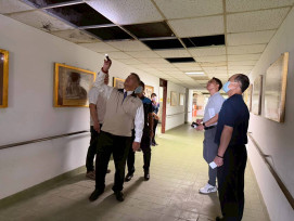 輔導會吳志揚視導佳里榮家