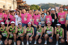集集國際半馬開跑  多國選手齊聚飽覽小鎮風光