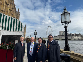 臺南市長黃偉哲出訪英國，促成台南與英方學術產業互訪