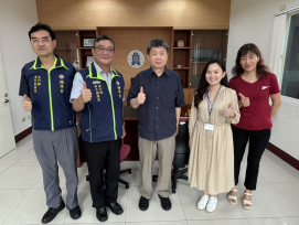 金門榮服處拜會國產署金馬辦事處 強化亡故榮民遺產解繳國庫機制